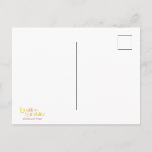 "Bridgerton" Briefkaart (Achterkant)