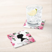 BRIDGERTON FLORAL VRIJGEZELLENFEEST KARTONNEN ONDERZETTERS (Insitu)