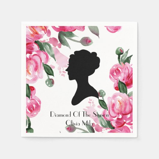 BRIDGERTON FLORAL VRIJGEZELLENFEEST SERVET (Voorkant)