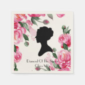 BRIDGERTON FLORAL VRIJGEZELLENFEEST SERVET (Voorkant)