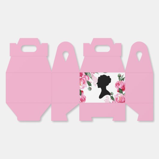 BRIDGERTON FLORALE BRUIDSSLUIER BEDANKDOOSJES (Ongevouwen)