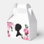 BRIDGERTON FLORALE BRUIDSSUITE BEDANKDOOSJES (Voorkant Zijde)