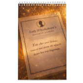 Bridgerton inspired kalender (Hoes)