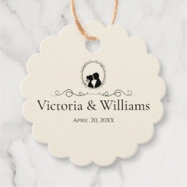 Bridgerton Inspired Regency Society Favor Tag Bedankjes Labels