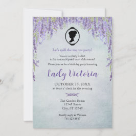 Bridgerton Inspired Spill The Tea Birthday  Kaart