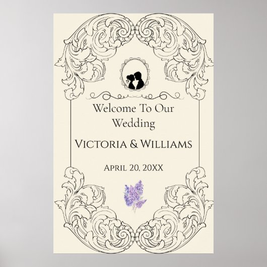 Bridgerton Style Regency Welcome Poster 1 of 3 (Voorkant)