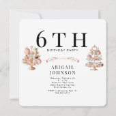 Bridgerton Theme Meisje Aankleden II Verjaardagsfe Kaart (Achterkant)