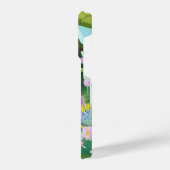 Bridgerton waterverf schilffloraal iPhone hoesje (Linkerkant)