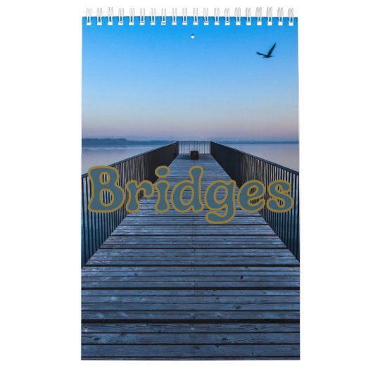 Bridges Collectie Showcase Wall Agenda Kalender (Hoes)