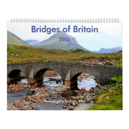 Bridges of Britain 2026 Kalender (Hoes)