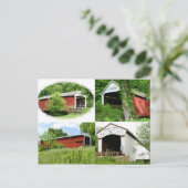 Bridges of Parke County, Indiana Briefkaart (Staand voorkant)