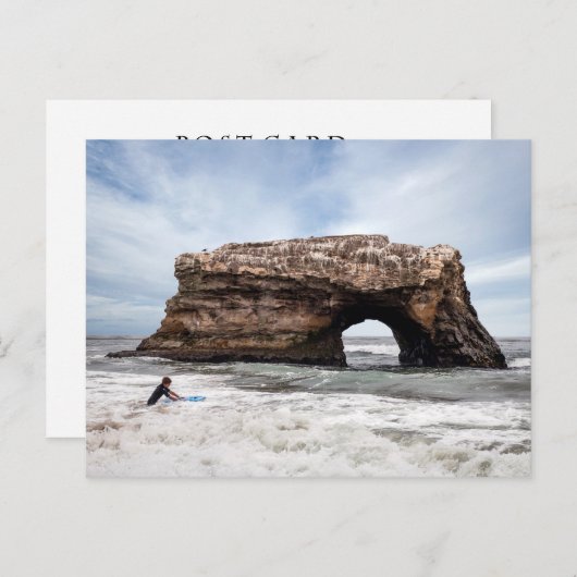 Bridges State Beach of Santa Cruz Briefkaart (Voorkant / Achterkant)
