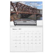 Bridges Wall Agenda Kalender (Feb 2027)