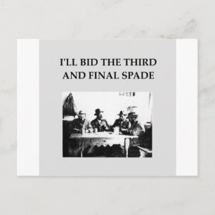 bridgespeler briefkaart