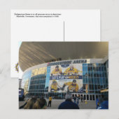 Bridgestone Arena Nashville Tennessee Briefkaart (Voorkant / Achterkant)