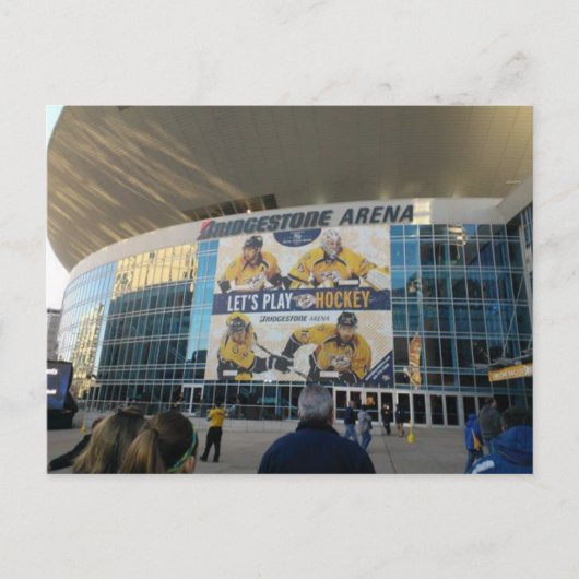Bridgestone Arena Nashville Tennessee Briefkaart (Voorkant)