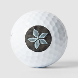 Bridgestone e6 Zwart met Witte Bloem Golfballen