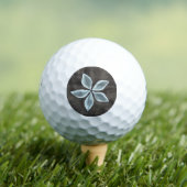 Bridgestone e6 Zwart met Witte Bloem Golfballen (Insitu Shirt)