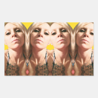 Bridget Cubed Rechthoekige Sticker