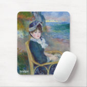 BRIDGET ~ Door de Seashore ~ Auguste RENOIR 1883 ~ Muismat (Met muis)