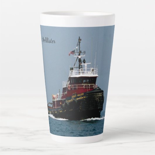 Bridget McAllister latte mok (Voorkant)