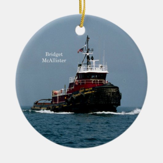 Bridget McAllister ornament (Voorkant)