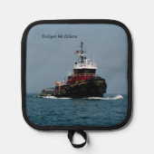 Bridget McAllister Pannenlap (Voorkant)