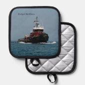 Bridget McAllister Pannenlap (Voorkant / Achterkant)