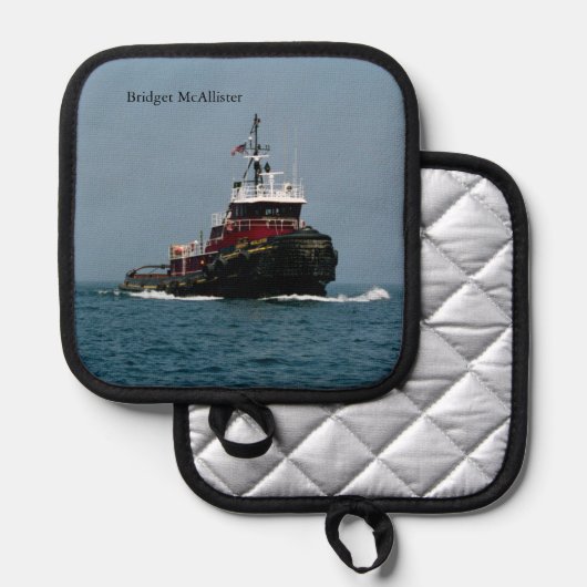 Bridget McAllister Pannenlap (Voorkant / Achterkant)