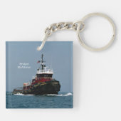 Bridget McAllister-sleutelketen Sleutelhanger (Achterkant)