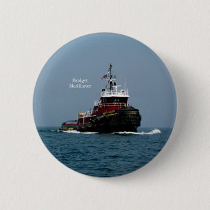 Bridget McAllister-toets Ronde Button 5,7 Cm