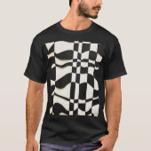bridget riley t-shirt (Voorkant)