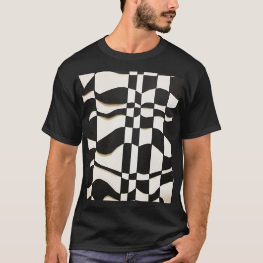 bridget riley t-shirt (Voorkant)