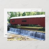 Bridgeton Covered Bridge Briefkaart (Voorkant / Achterkant)
