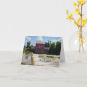 Bridgeton Mill bedankje Kaart (Gele Bloem)