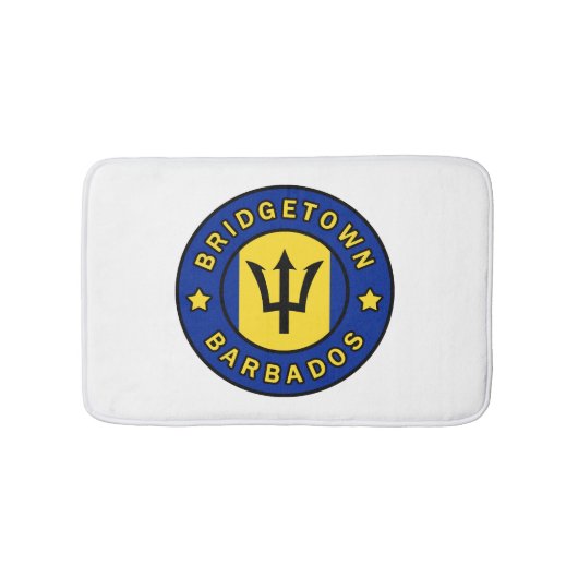 Bridgetown Barbados Badmat (Voorkant)
