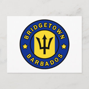 Bridgetown Barbados Briefkaart