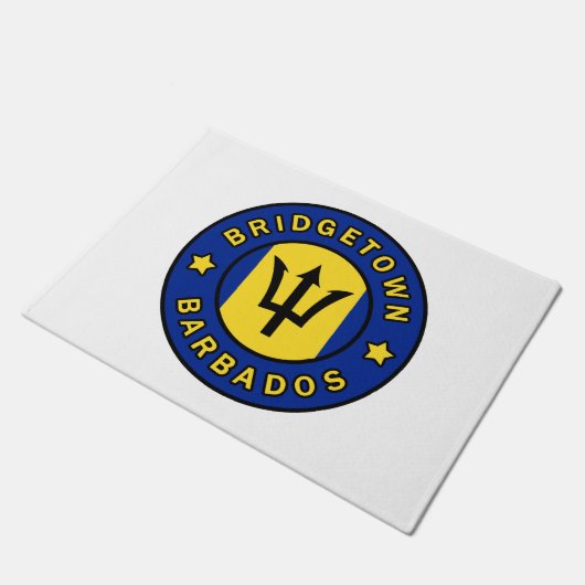Bridgetown Barbados Deurmat (Schuin)