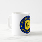 Bridgetown Barbados Koffiemok (Voorkant links)