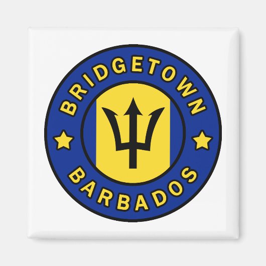 Bridgetown Barbados Magneet (Voorkant)