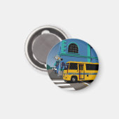 Bridgetown Barbados Magnet (Voorkant / Achterkant)