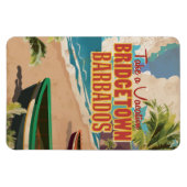 Bridgetown, Barbados Oude Reisposter Magneet (Horizontaal)