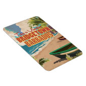 Bridgetown, Barbados Oude Reisposter Magneet (Rechterzijde)