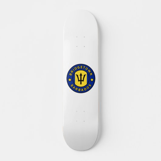 Bridgetown Barbados Persoonlijk Skateboard (Voorkant)