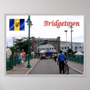 Bridgetown - Barbados - Poster