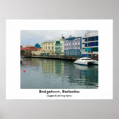Bridgetown, Barbados poster print (Voorkant)