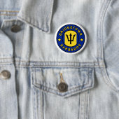 Bridgetown Barbados Ronde Button 5,7 Cm (In situ)