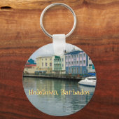 Bridgetown, Barbados Sleutelhanger (Voorkant)