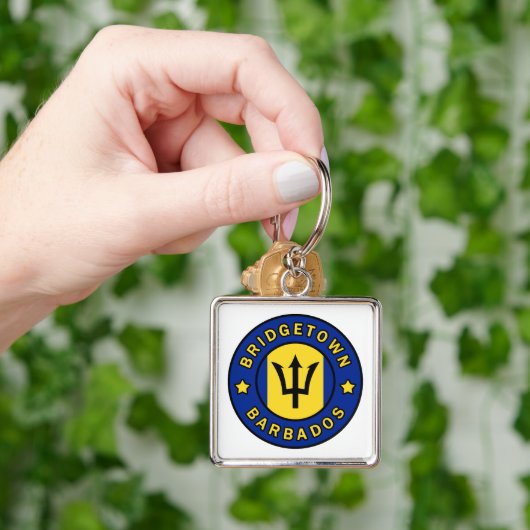 Bridgetown Barbados Sleutelhanger (Hand)