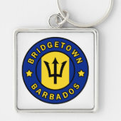 Bridgetown Barbados Sleutelhanger (Voorkant)